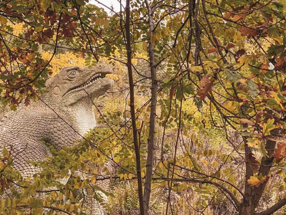 The dinosaurs of Crystal Palace Park